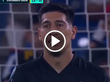 Video: el insólito error de Andrada que perjudicó a Rayados