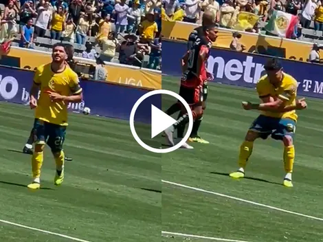 VIDEO: Henry Martin festejó y los fanáticos del América celebraron al unísono