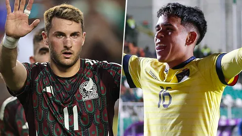 México y Ecuador se miden por la clasificación.