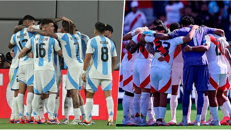 Argentina y Perú se enfrentan este sábado