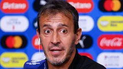 Fernando Batista, DT de Venezuela, habló en conferencia de prensa.