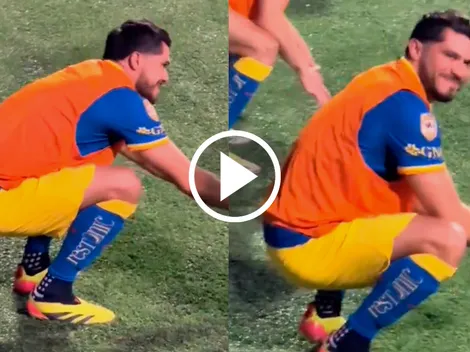 VIDEO: el divertido momento entre Henry Martin y una fanática en pleno amistoso del América