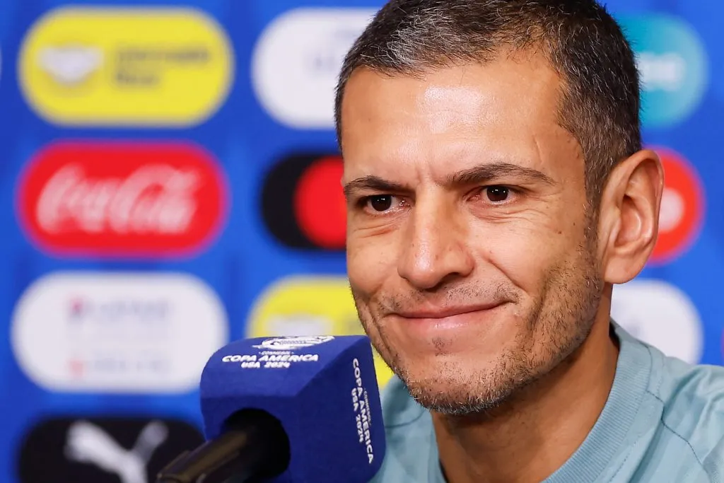 Jaime Lozano le dio su voto de confianza a Santiago Giménez. (Getty Images)