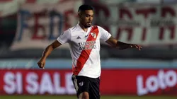 Héctor Martínez en su época como jugador de River Plate