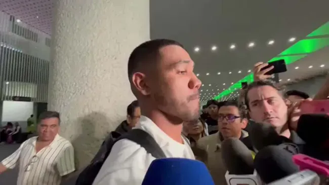 Héctor Martínez ya se encuentra en México (Foto: Claro Sports)