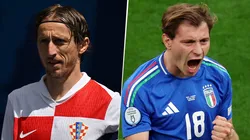 Croacia vs. Italia por la Eurocopa 2024.