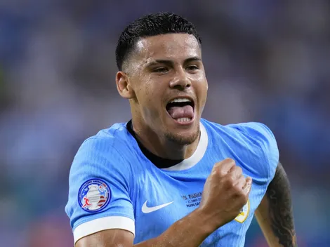 Video: el sensacional golazo de Maxi Araujo para Uruguay