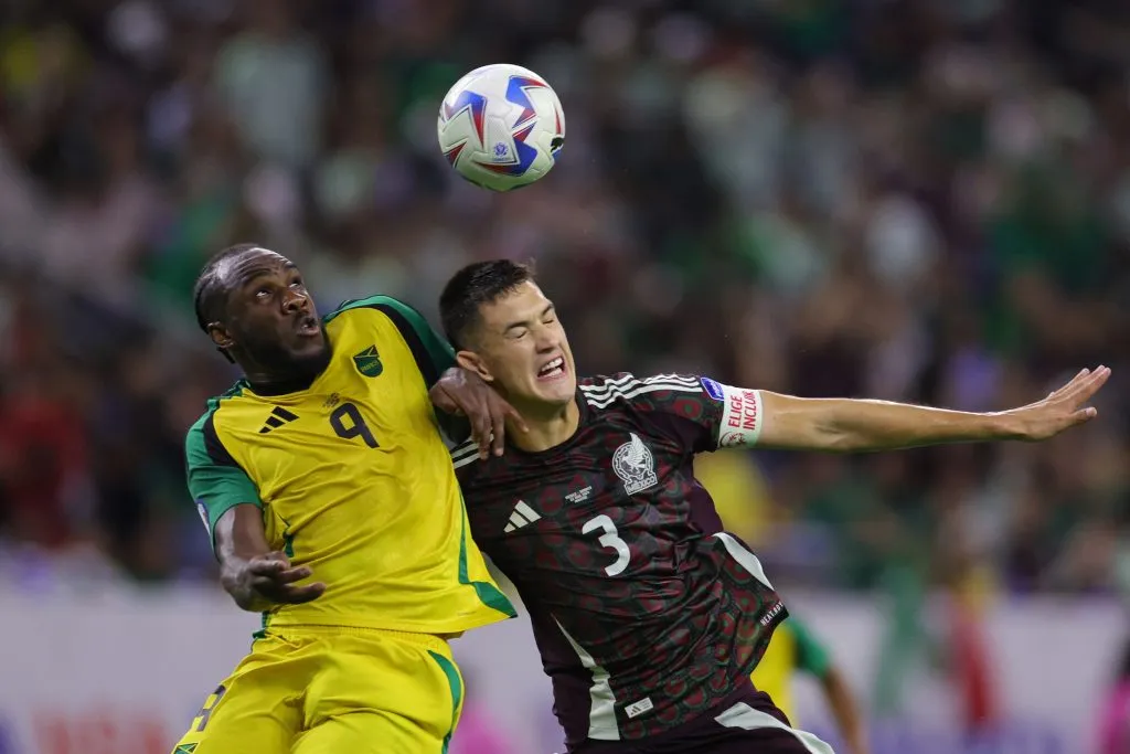 México no consiguió vulnerar la meta de Jamaica en el primer tiempo. (Getty Images)