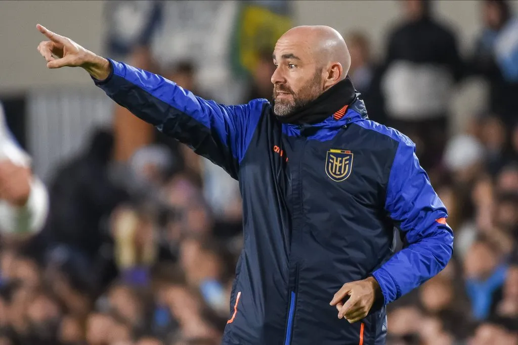 Félix Sánchez Bas, de 48 años, dirige a Ecuador. (Imago)