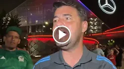 Se vivió un tenso momento en las inmediaciones del Mercedes-Benz Arena.