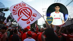 La burla de la afición de Toluca a Boca por Belmonte.
