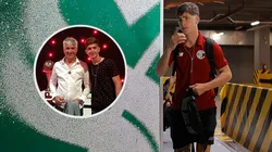 Tomás Belmonte y su padre, Guillermo.