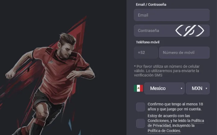 Paso a paso para depositar en Coolbet