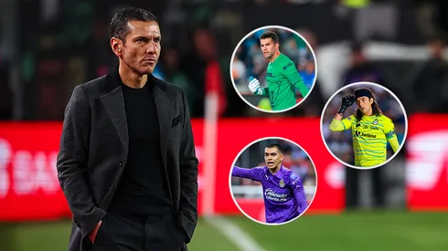 Jaime Lozano y una decisión con sus tres arqueros.