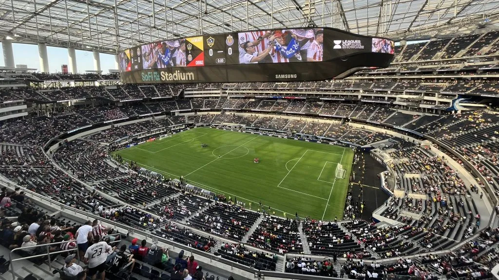El SoFi Stadium, sede del Venezuela vs. México del Grupo B [Foto: Leagues Cup]