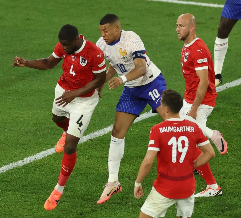 El momento del golpe de Kylian Mbappé (Getty Images)
