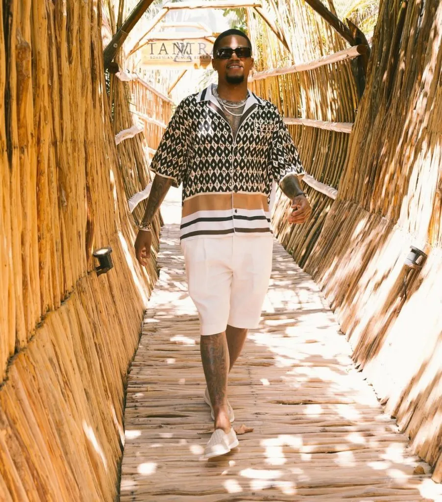 Leon Bailey de vacaciones (Fuente: @leonbailey)