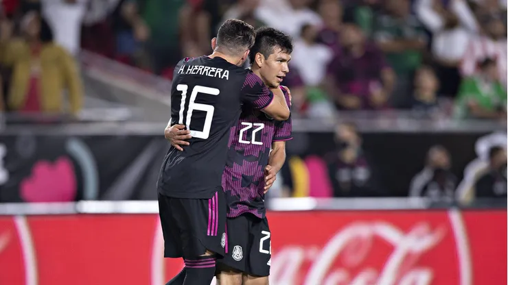 Héctor Herrera e Hirving Lozano en México