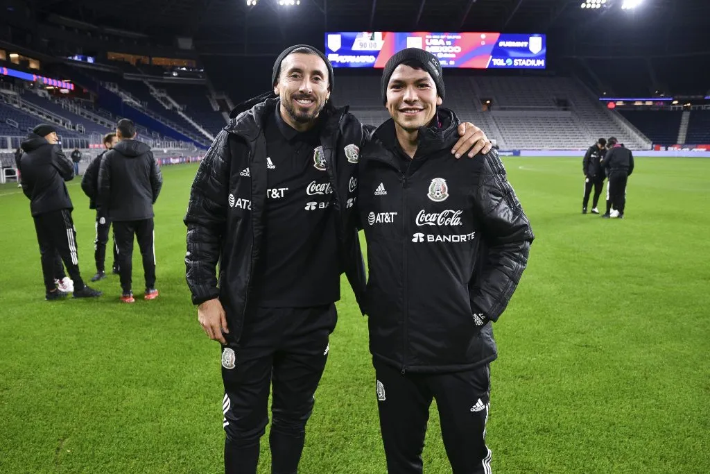 Héctor Herrera y Chucky Lozano (Imago7)