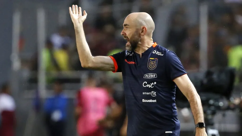 Félix Sánchez Baz, en la cuerda floja como DT de la Selección Ecuatoriana [Foto: Getty Images]