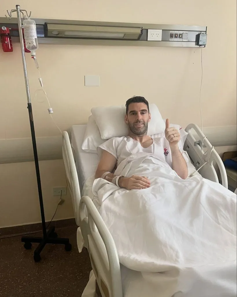 La foto que compartió Mauro Boselli en redes sociales