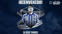 Rayados presentó oficialmente a Óliver Torres como nuevo fichaje para el Apertura 2024