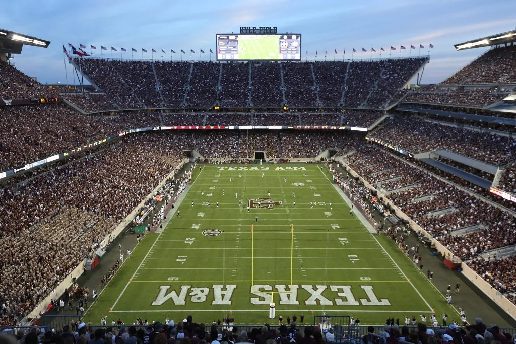 El Kyle Field de Texas puede llegar a albergar hasta 100 mil personas. (Getty Images)