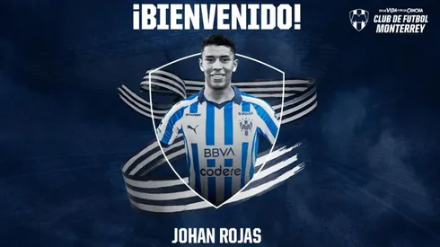 ¡Ya es oficial! Johan Rojas es fichaje confirmado de Rayados para el Apertura 2024