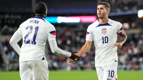 Weah y Pulisic, las dos estrellas de la selección estadounidense.