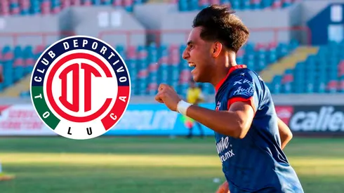 Kevin Martínez, nuevo futbolista del Toluca.