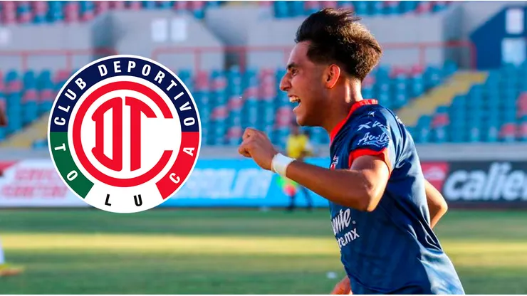 Kevin Martínez, nuevo futbolista del Toluca.