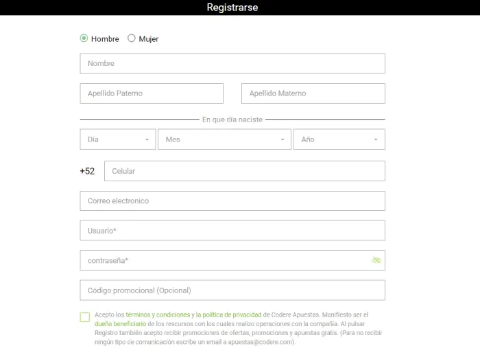 Codere Copa América 