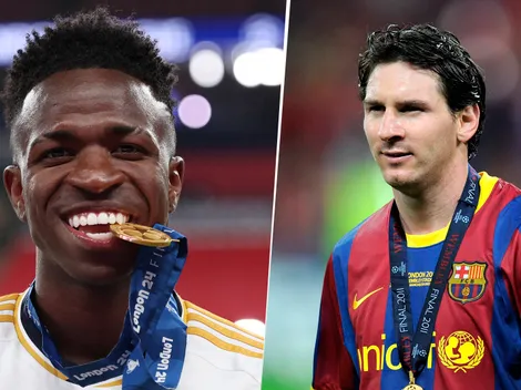Vinicius Jr. rompió un récord histórico de Lionel Messi