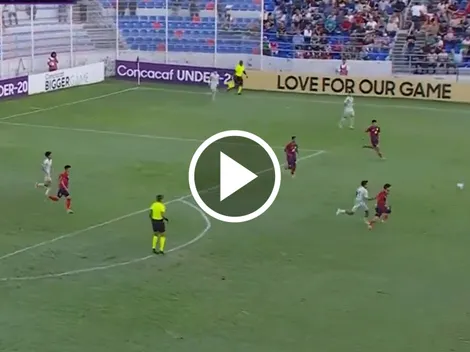 Video: el impresionante golazo de México Sub-20 ante Costa Rica