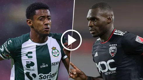 Santos Laguna vs. DC United, por la Leagues Cup.