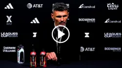 Fernando Ortiz no toleró una pregunta y mantuvo su postura.