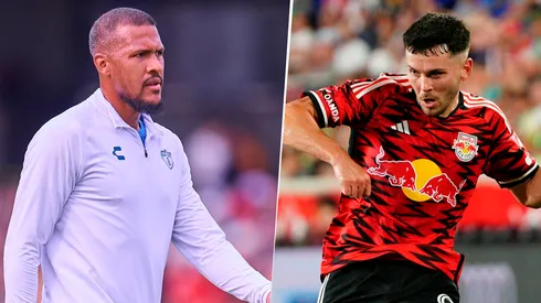 Salomón Rondón y Lewis Morgan, cara a cara.