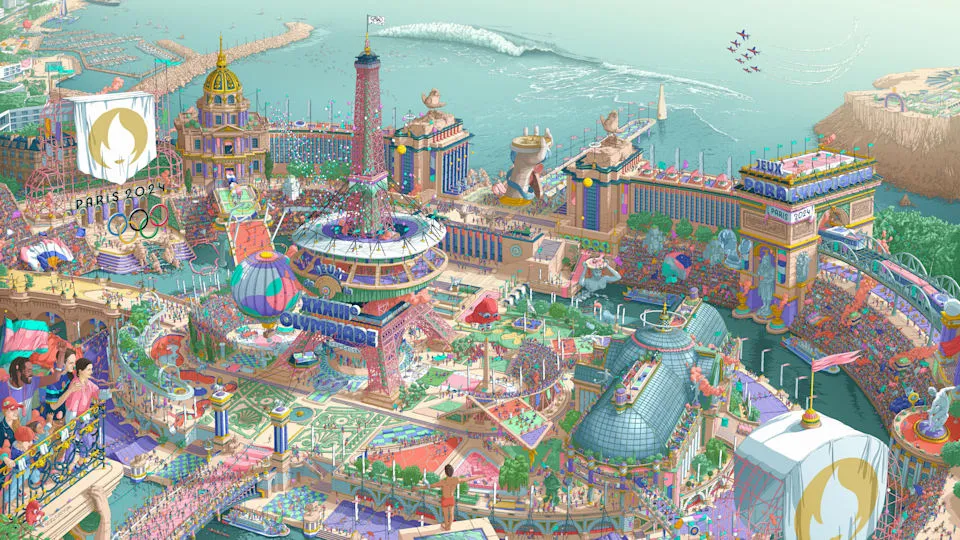 Póster oficial de París 2024 (Fuente: Juegos Olímpicos)