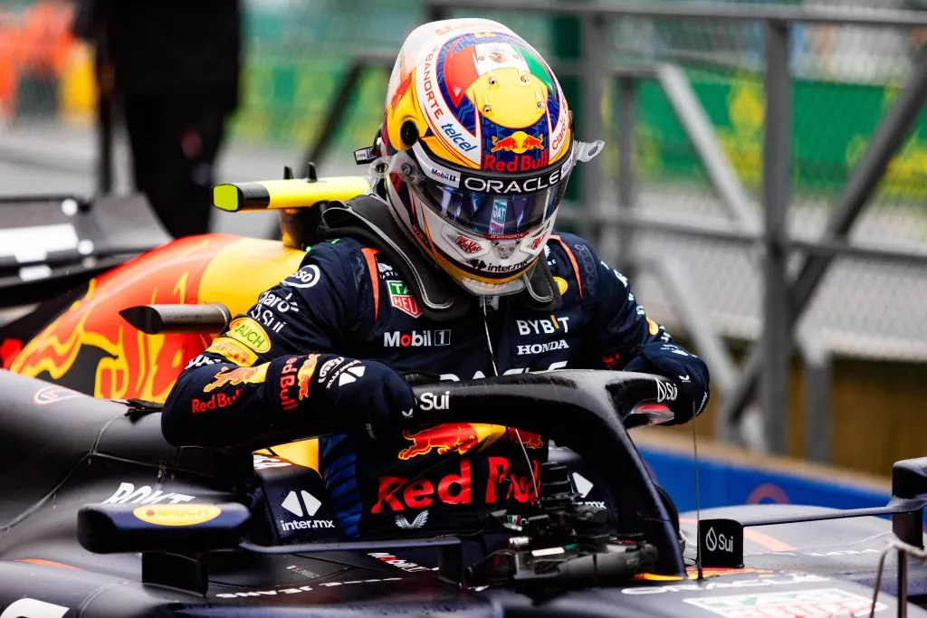 Checo Pérez no consiguió subir al podio del GP de Bélgica 2024 (IMAGO)