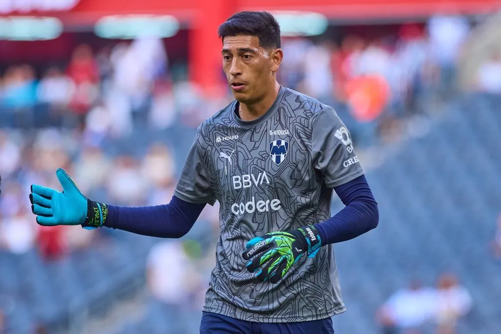 Esteban Andrada podría acordar un nuevo contrato con Rayados en los próximos días. (Imago)