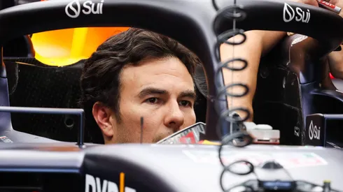 Sergio Pérez no tuvo una buena FP1