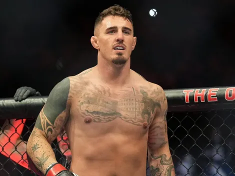 Tom Aspinall entrena con gasolina para UFC 304