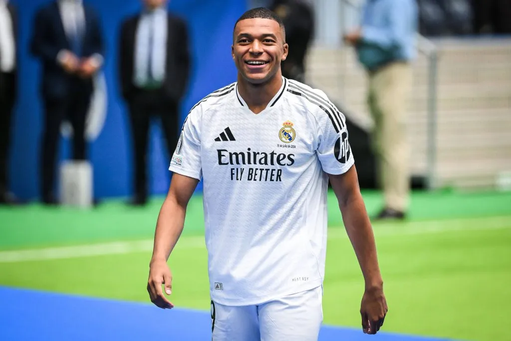 Kylian Mbappé ya fue presentado en el Real Madrid (IMAGO)