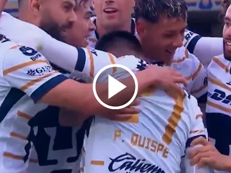 El gol de pizarrón de Pumas UNAM ante Pachuca