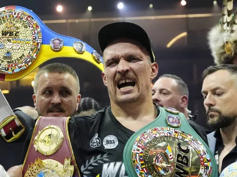 Oleksandr Usyk seguido de cerca por la UFC
