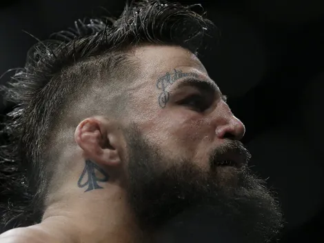 Así quedó Mike Perry tras el combate ante Jake Paul