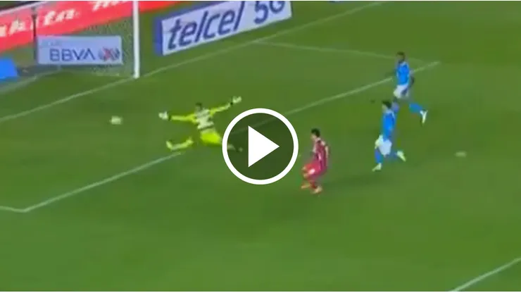 El golazo de Maxi Araujo en el Cruz Azul vs. Toluca por el Apertura 2024 de la Liga MX