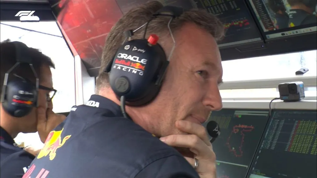 Captura de pantalla de la transmisión de la Clasificación del Gran Premio de Hungría