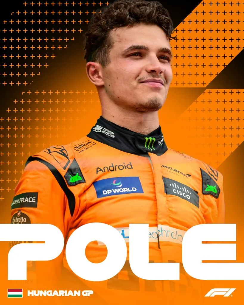 Foto publicada por @F1 en X