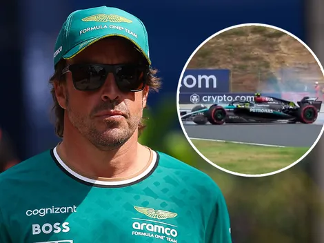 Lewis Hamilton perjudicó a Fernando Alonso en la P3